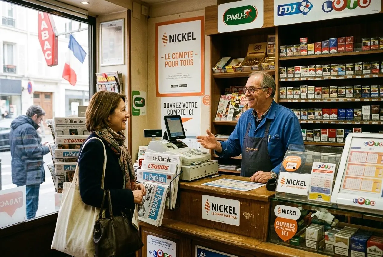 Compte nickel : carte bancaire en 5 minutes chez votre buraliste