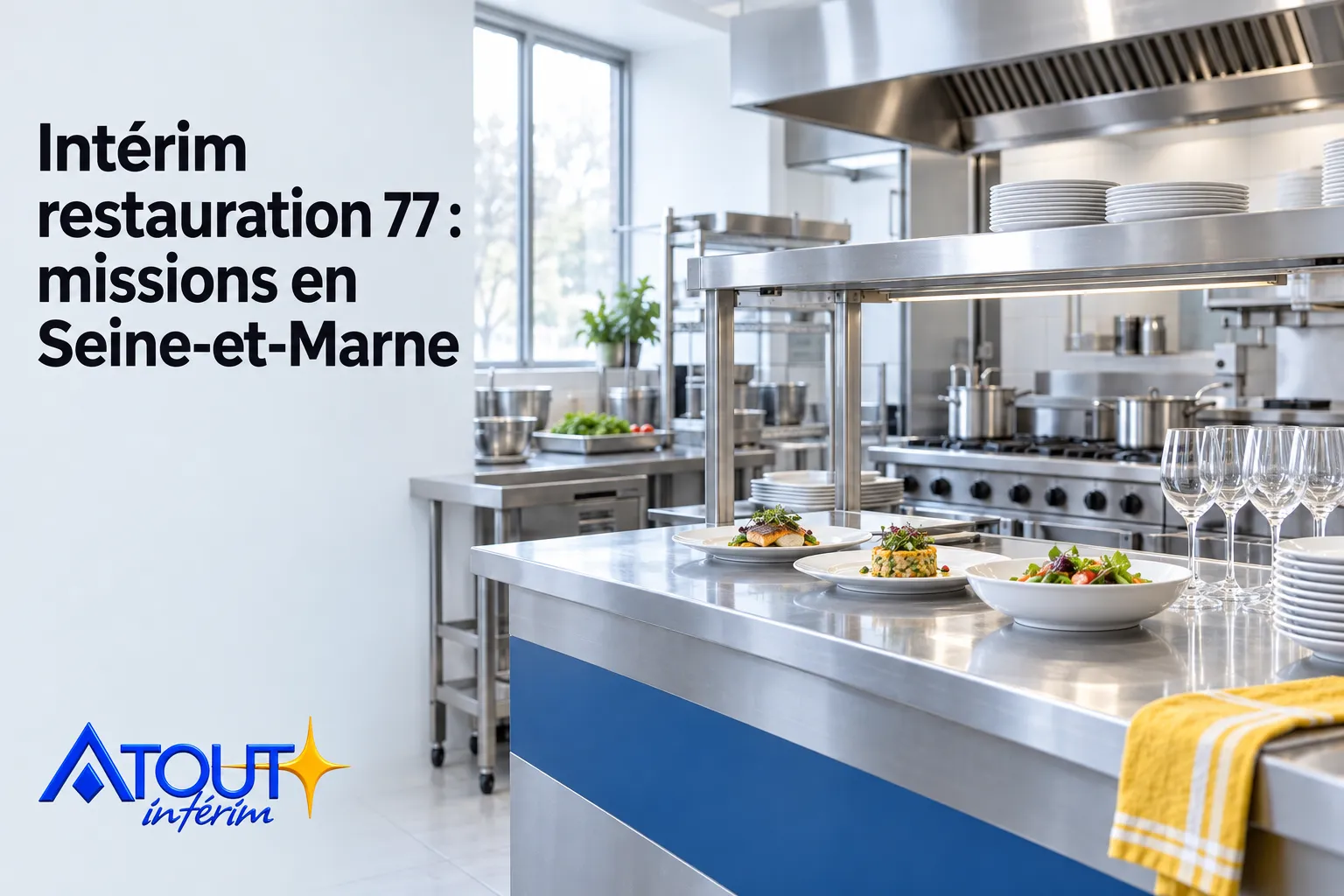 Intérim restauration 77 : missions en Seine-et-Marne