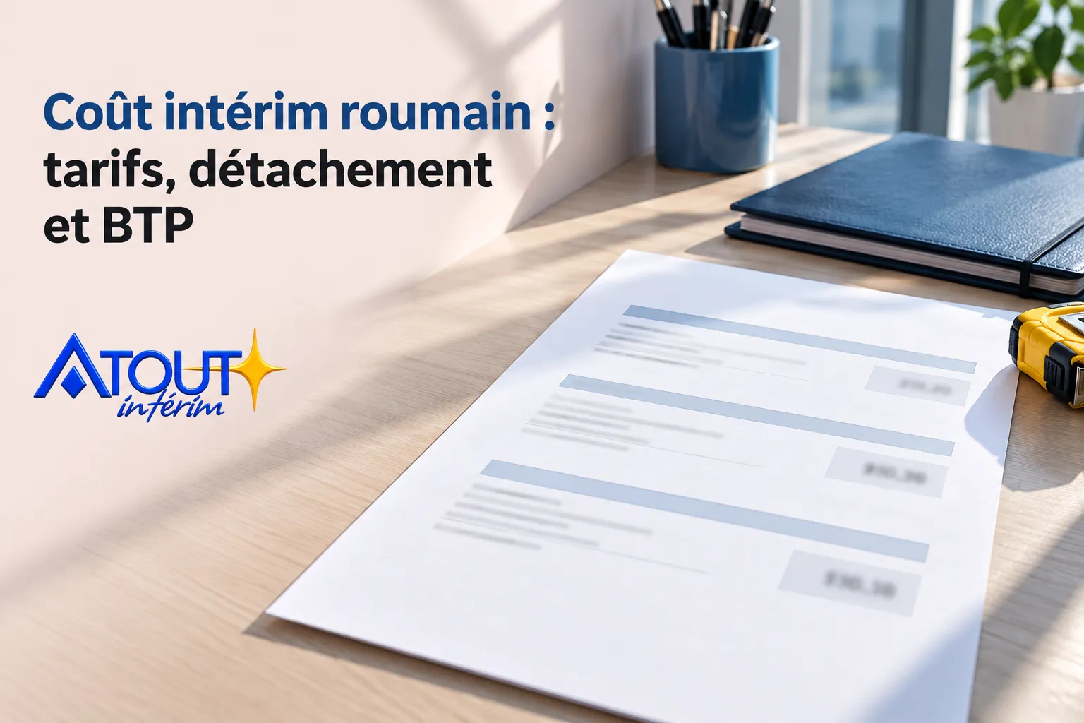 Coût intérim roumain : tarifs, détachement et BTP
